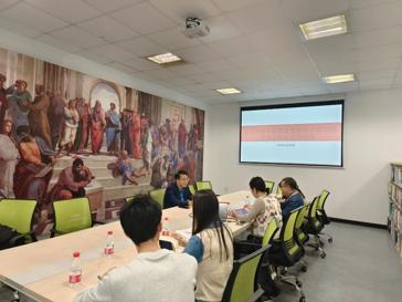北京中安国发信息技术研究院到访校企合作交流