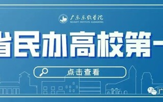 广东省民办本科第一！我们凭这项实力上榜