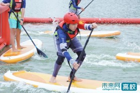 【未来网】广东东软学院​桨板球队勇夺全国桨板球锦标赛冠军