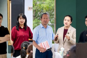 今天,三代教师接力营业!