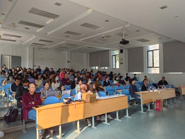 商务管理学院召开2022-2023学年第二学期全体教师大会